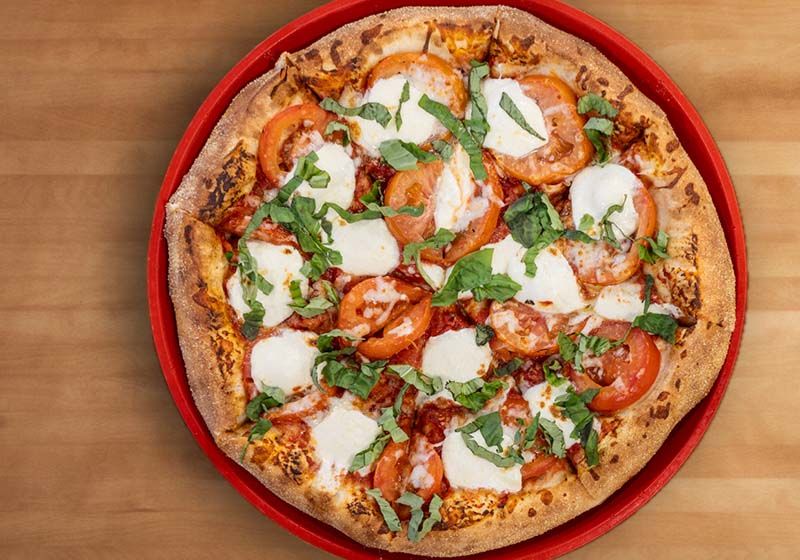A classic Original Pizza with fresh toppings